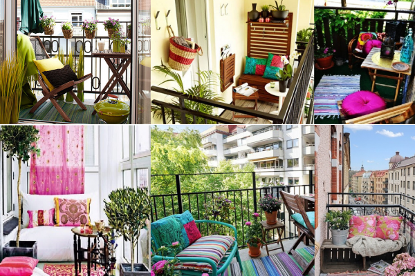 Cum să decorezi balconul unui apartament