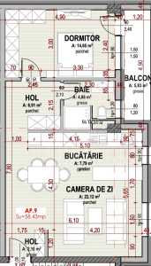 Apartament de vânzare 2 camere, APCJ246638FLO-9