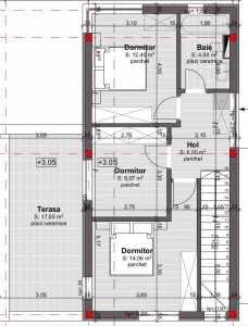 House for sale 4 rooms, CACJ241462FLO-19
