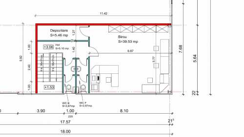 Salle de vente 4 chambres, HACJ245279FLO-4