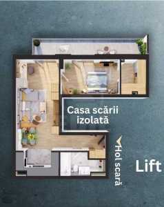 Appartement de vente 2 chambres, APCJ355272-1