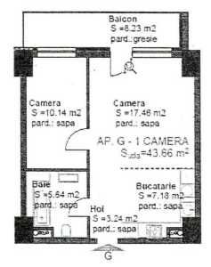 Appartement de vente 2 chambres, APCJ356661-8