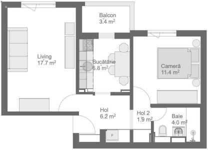 Appartement de louer 2 chambres, APCJ357869-10